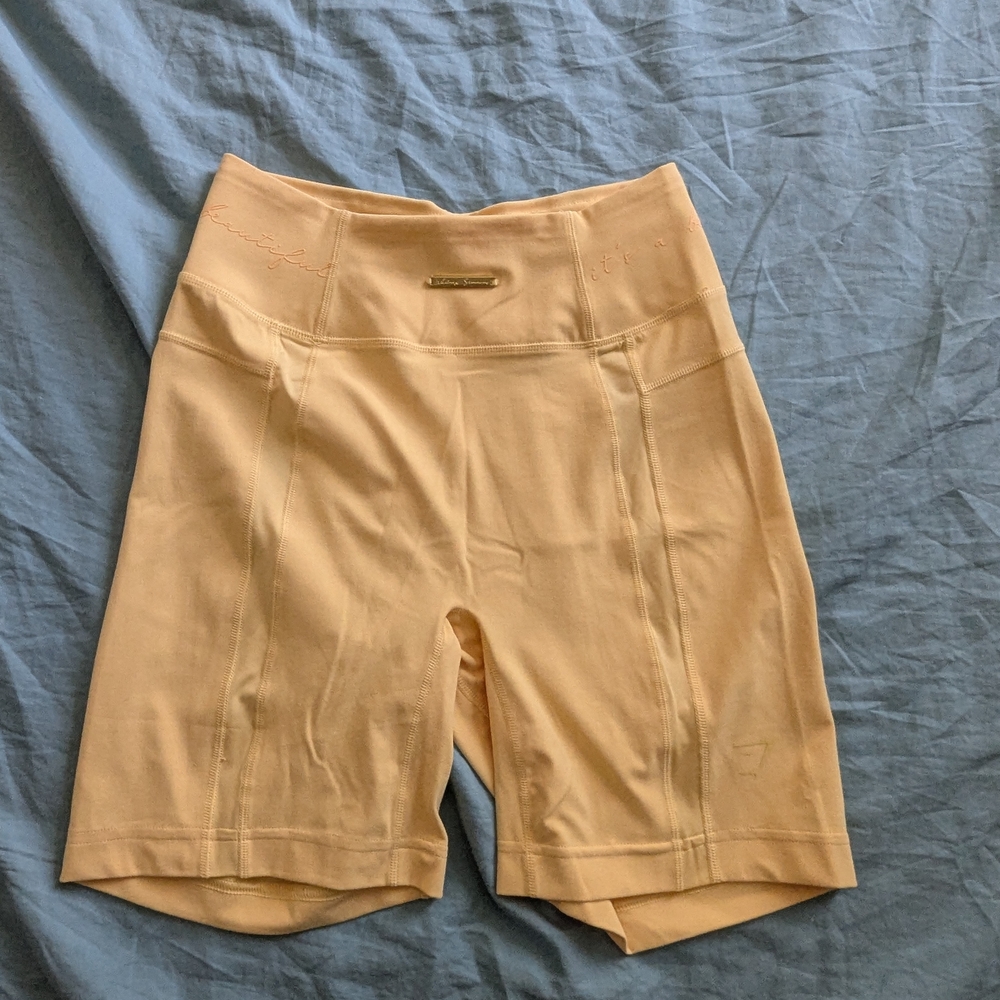 Gymshark Whitney Simmons Yellow Shorts